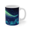 Mug Tasse Lamantin Magique Océan Illustration Fluorescente et Cartoon pour enfant et adulte