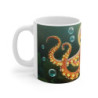 Mug Tasse Pieuvre Magique Océan Illustration Cartoon Lumineuse pour enfant et adulte