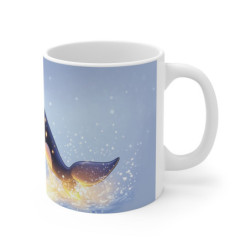 Mug Tasse Orque Magique Bondissante Illustration Océan Cartoon Lumineuse pour enfant et adulte