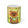 Mug Tasse Quokka Magique Forêt Fleurie Illustration Cartoon Lumineuse pour enfant et adulte