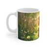 Mug Tasse Quokka Magique Forêt Fleurie Illustration Cartoon Lumineuse pour enfant et adulte