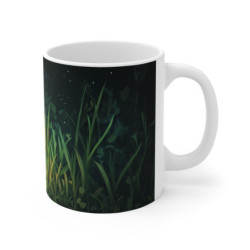 Mug Tasse Échidné Magique avec Étoile Lumineuse Illustration Nocturne Féérique Cartoon Enfant et Adulte