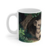 Mug Koala Magique – Tasse Bébé Koala et Cristal Lumineux Forêt Mystique Clair de Lune