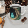 Mug Koala Magique – Tasse Bébé Koala et Cristal Lumineux Forêt Mystique Clair de Lune