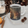 Mug Hérisson Enchanté – Tasse Bébé Hérisson et Pomme Magique Lumière d’Automne Féérique