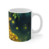 Mug Girafe Nocturne Enchantée – Tasse Bébé Girafe Lumineuse Sous Arbre aux Lucioles