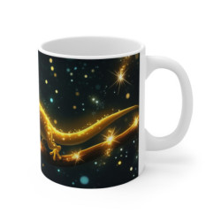 Mug Gecko Étoilé Tasse Lézard Magique Lumineux sur Branche Nocturne