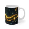 Mug Gecko Étoilé Tasse Lézard Magique Lumineux sur Branche Nocturne