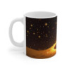 Mug Suricate Étoilé – Tasse Meerkat Magique dans Désert Nocturne Scintillant