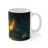 Mug Perroquet Tropical – Tasse Oiseau Magique Orange Lumineux & Jungle Enchantée