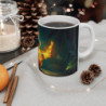 Mug Perroquet Tropical – Tasse Oiseau Magique Orange Lumineux & Jungle Enchantée