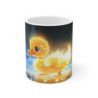 Mug Caneton Lumineux – Tasse Petit Canard Magique Éclat Doré Étang Enchanté