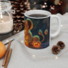 Mug Lionceau Lumineux – Tasse Petit Lion et Papillon Magique Forêt Nocturne Étincelante