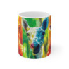 Mug  Tasse Pop Art Safari – Lion, Zèbre et Girafe en Couleurs Vives pour enfant et adulte