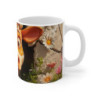 Mug Tasse Vache Mignonne Cartoon – Animal Enfant Adulte Fleurs
