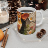 Mug Tasse Vache Mignonne Cartoon – Animal Enfant Adulte Fleurs