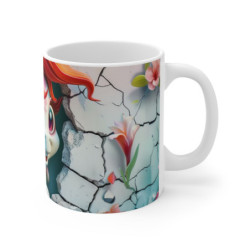 Mug Tasse Licorne Mignonne Cartoon – Fantaisie Fleurs Enfant Adulte