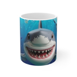 Tasse Requin Marrant – Mug...