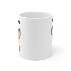 Tasse Renard Personnalisée – Mug Renardeau avec Prénom, Cadeau Mignon pour Enfants et Amoureux des Animaux