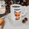 Tasse Renard Personnalisée – Mug Renardeau avec Prénom, Cadeau Mignon pour Enfants et Amoureux des Animaux