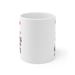 Tasse Astronaute Licorne Personnalisée – Mug Fun avec Prénom, Cosmonaute Cowboy sur Licorne Magique
