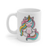 Tasse Licorne Yoga Zen  Mug Licorne Méditation Arc-en-Ciel, Tasse Relaxation Mignonne et Apaisante