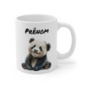 Tasse Panda Bébé Personnalisable  Mug Prénom avec Panda Assis Sourire , Cadeau Enfant et Fan d’Animaux
