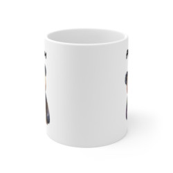 Tasse Panda Personnalisable – Mug Panda Mignon avec Fleurs et Noeud Papillon, Idée Cadeau Originale et Chic