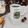 Tasse Grenouille Rigolote Personnalisable – Mug Grenouille Cartoon avec Café, Idée Cadeau Humour pour Accro au Café