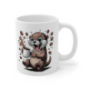 Tasse Loutre Drôle – Mug Animal Cartoon pour Amateur de Café, Femme, Homme ou Enfant