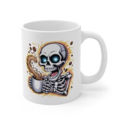 Tasse Squelette Drôle – Mug Crâne Café Éclaté pour Amateur d’Horreur ou d’Humour Noir