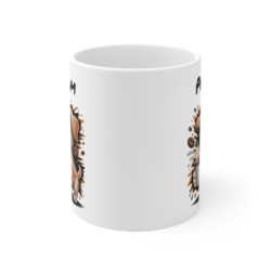 Tasse Chien Personnalisée avec Prénom – Mug Drôle de Chien Amusant pour Amateurs de Café