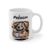 Tasse Chien Personnalisée avec Prénom – Mug Drôle de Chien Amusant pour Amateurs de Café