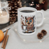 Tasse Hibou Drôle – Mug Café Chouette Rigolote pour Femme, Homme ou Enfant