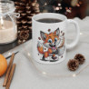 Tasse Drôle Renard – Mug Café Cartoon Fox Rigolo pour Femme, Homme ou Enfant