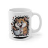 Tasse Hamster Drôle pour Amateurs de Café – Mug Cartoon Rigolo Animal Rongeur