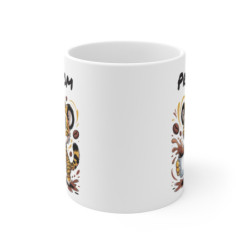 Tasse Guépard Personnalisée avec Prénom – Mug Drôle Café Animal pour Enfant, Femme ou Homme