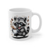 Tasse Raton Laveur Drôle – Mug Café Raccoon Cartoon pour Femme, Homme ou Enfant