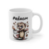 Tasse Furet Personnalisée avec Prénom – Mug Drôle Café Furet pour Femme, Homme ou Enfant
