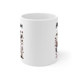 Tasse Chèvre Personnalisée avec Prénom – Mug Drôle Café Animal pour Femme, Homme ou Enfant