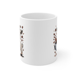 Tasse Chèvre Amusante – Mug Drôle Café Animalier pour Femme, Homme ou Enfant