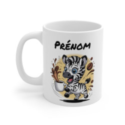 Tasse Zèbre Personnalisée...