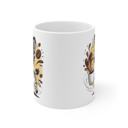 Tasse Zèbre Drôle – Mug Café Animal Rigolo Zèbre pour Femme, Homme ou Enfant