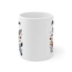 Tasse Âne Personnalisée avec Prénom – Mug Drôle Animal Café pour Femme, Homme ou Enfant