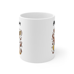 Tasse Girafe Personnalisée avec Prénom – Mug Drôle Girafe Cartoon pour Femme, Homme ou Enfant