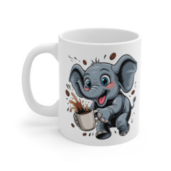 Tasse Éléphant Drôle – Mug...