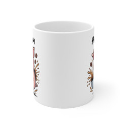 Tasse Cochon Personnalisable avec Prénom – Mug Animal Mignon et Drôle – Cadeau Original Café ou Thé