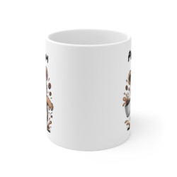 Tasse Ourson Personnalisée avec Prénom – Mug Mignon Enfant ou Adulte – Cadeau Animal Drôle