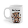Tasse Ourson Personnalisée avec Prénom – Mug Mignon Enfant ou Adulte – Cadeau Animal Drôle