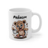 Tasse Ourson Personnalisée avec Prénom – Mug Mignon Enfant ou Adulte – Cadeau Animal Drôle